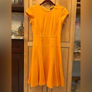 Nanette Lepore Bold Orange Dress